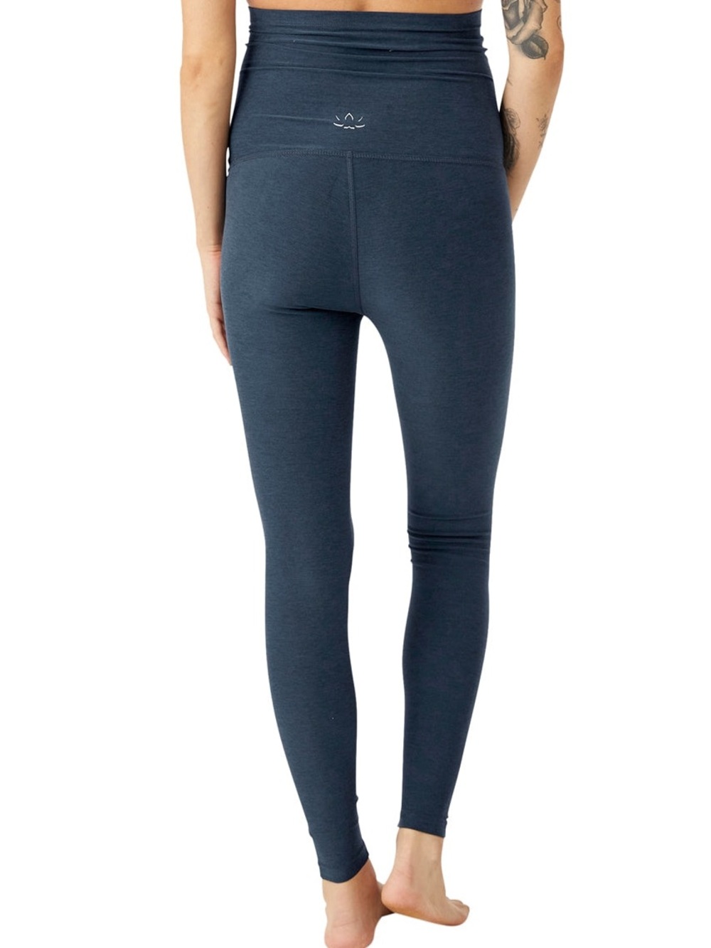 Beyond Yoga Beyond The Bump Maternity Leggings XS Teal High Waist - Picture 3 of 9